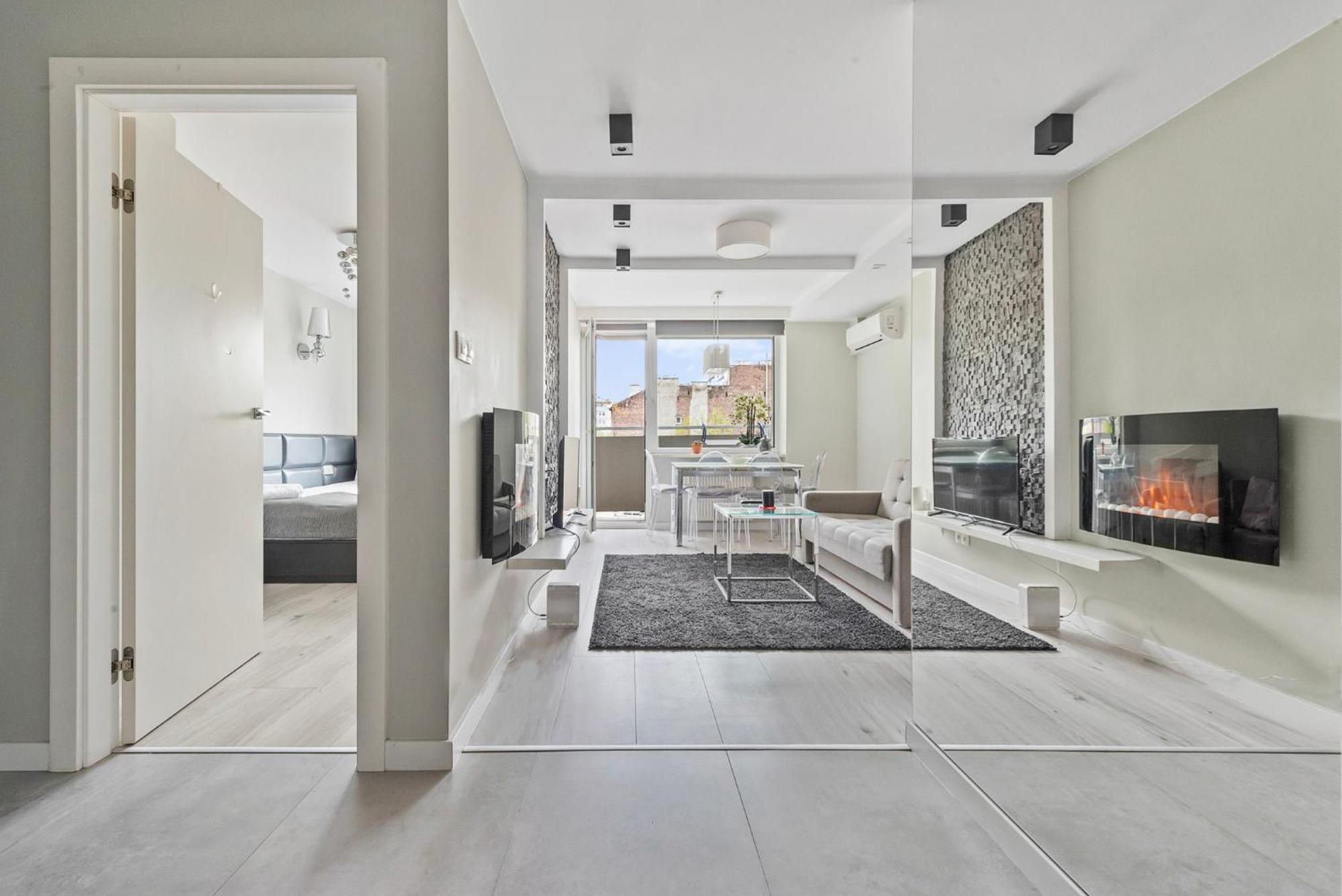 Rentplanet - Apartament Mokotowska 华沙 外观 照片